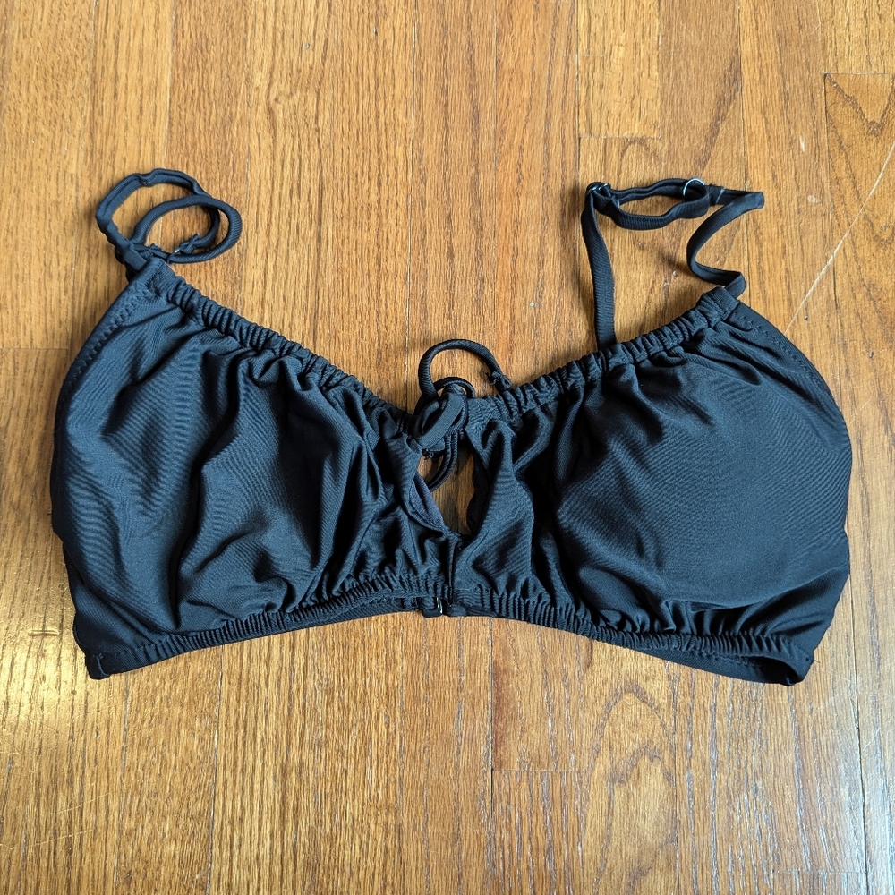 Old Navy | Matte Ruched Bikini Swim Top | S
